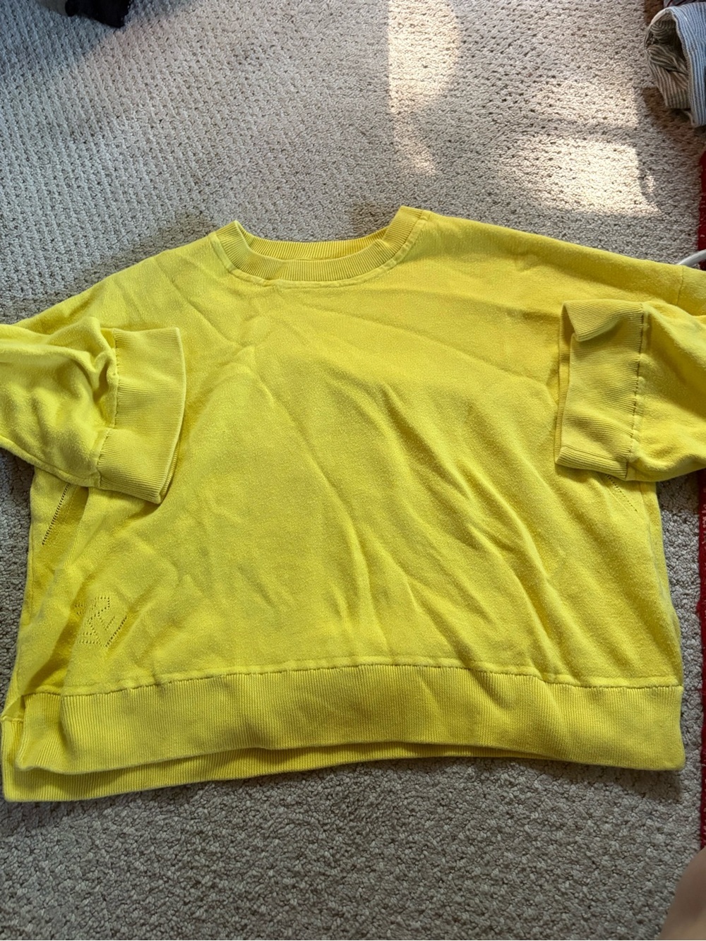 Zadig & Voltaire Sunny Yellow Crewneck Sweater - Picture 2 of 4